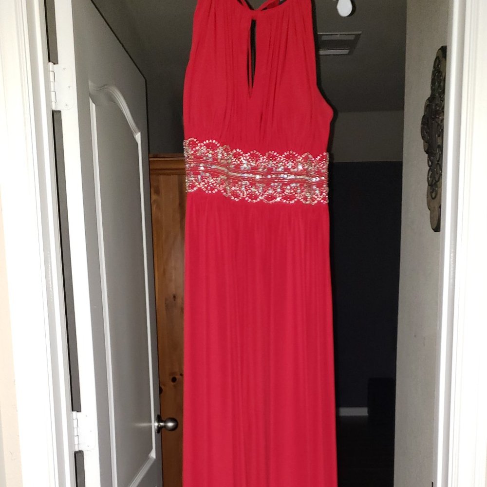 Long Red Formal Dress